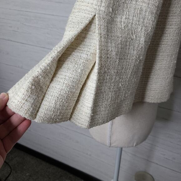 Rachel Roy New York Cream Cropped Jacket Size 4 - Picture 6 of 12